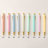 Stylo bille en plastique personnalisé avec logo, accessoire métallique électroplaqué UV, fournitures scolaires et de bureau, article de papeterie