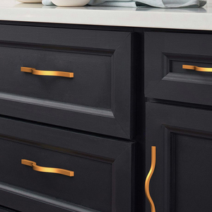 Factory Custom Modern Simple <strong>Door</strong> Handle Furniture Cabinet Drawer Curved Handle - Product Image 2