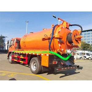 Camión de Succión al Vacío Isuzu de 10 Toneladas de Capacidad, Camión de Dragado y Limpieza de Tuberías de Alcantarillado, Camión de Drenaje de Emergencia Municipal - Product Image 6