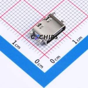 TYPE C-ZL-110PWB USB Connector SMD Connector ( Connector Type: Type-C )( Mounting Type: Sink Board )( Number of Contacts: 16P ) - Product Image 1
