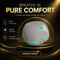 Diffuseur d'arômes ultrasonique USB 150 ml, humidificateur d'huiles essentielles pour la maison, l'hôtel, la voiture