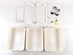 Factory Direct Sales Roll Kitchen Rolling <b>Trolley</b> Car <b>Serving</b> <b>Trolley</b> Kitchen Shelf Rolling Utility Cart - Product Image 6