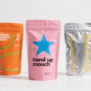 Túi thực phẩm đông lạnh Ziplock phân hủy sinh học đứng lên túi để lưu trữ tủ lạnh - Product Image 2