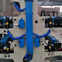 Machine d'impression flexographique semi-automatique à prix d'usine avec structure de stockage à engrenages pour la production de sacs en papier