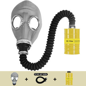 تصميم وجه شبح كامل قابل لإعادة الاستخدام JM1 مع أنبوب هواء طويل وعلبة فلتر - Product Image 2