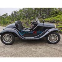 Offre Spéciale : Voiture Électrique Vintage, Alimentée par Batterie, Style Rétro, Idéale pour Petites Balades en Station Balnéaire