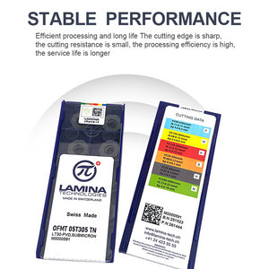 OFMT05T305/08-TN LT10 Inserto de Carburo de Tungsteno 100% Original - Product Image 3