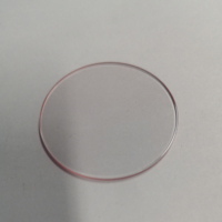 Di alta qualità orologio di cristallo 1 mm 2 mm 3 mm spessore piatta cupola zaffiro orologio di cristallo orologio da polso di cristallo di vetro prezzo