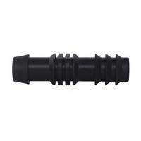 Vente directe usine : Système d'irrigation goutte à goutte économe en eau, raccord cannelé noir 16 mm pour tuyau plastique, installation facile