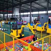 Équipement d'amusement WZD-16, machine de divertissement VR à pièces pour enfants, véhicule d'ingénierie à saisir le bois