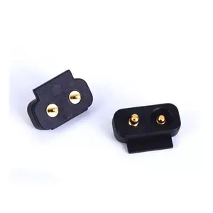 Waterproof Strong Force Spring Load Male Female 2 Pin Magnetic Connector Pogo Pin