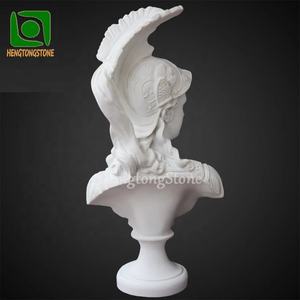 Busto de mármol blanco, <span class=keywords><strong>estatua</strong></span> de cabeza de <span class=keywords><strong>diosa</strong></span> de Athena griega - Product Image 2