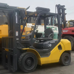 Montacargas Japonés Usado de Servicio Pesado TCM para MITSUBISHI FD30, 3 Toneladas, Motor Diésel, Construcción, Desplazamiento Lateral de Tres Etapas - Product Image 1