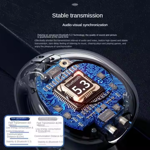 Nouveau BT 5.3 T75 étanche <span class=keywords><strong>sans</strong></span> <span class=keywords><strong>fil</strong></span> écouteurs écouteurs 3D <span class=keywords><strong>Surround</strong></span> stéréo basse ouvert oreille os Conduction oreille Clip <span class=keywords><strong>casque</strong></span> - Product Image 4