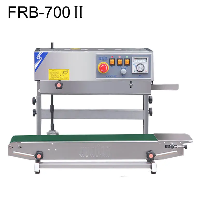 FRB-770 machines de scellage de sacs en continu, scelleuse et coupeuse