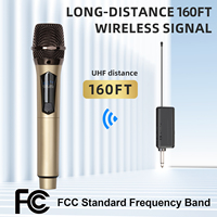 Microphone Sans Fil Professionnel UHF W102 à Bas Prix, Équipement de Studio de Musique pour Églises et Karaoké