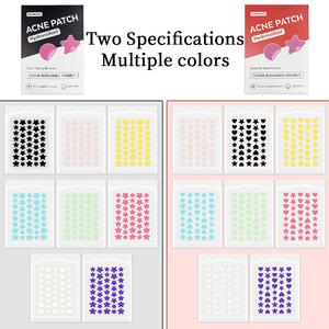 ジコカフォ ニキビパッチ 8色 80枚入り スターニキビパッチ ハイドロコロイドニキビパッチ 顔用 可愛いニキビパッチ - Product Image 6