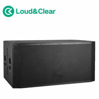 Système de haut-parleurs audio professionnels actifs à double canal de 18 pouces haute puissance pour extérieur avec module amplificateur DSP