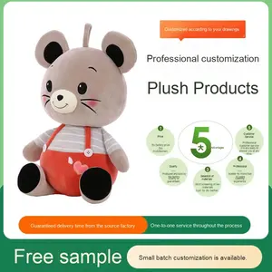 Peluche <span class=keywords><strong>de</strong></span> Mascota Empresarial, Simulación <span class=keywords><strong>de</strong></span> Oso y Perro, Marioneta <span class=keywords><strong>de</strong></span> Mano <span class=keywords><strong>de</strong></span> 15 cm <span class=keywords><strong>de</strong></span> Altura, Muñeco <span class=keywords><strong>de</strong></span> Algodón Bordado con Función <span class=keywords><strong>de</strong></span> Accesorio - Product Image 3