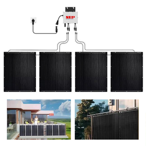 ชุดระบบโซลาร์เซลล์แบบติดตั้งบนระเบียง 800W ได้รับการรับรองมาตรฐาน CE Rohs พร้อมใช้งานทันที รองรับระบบ On-Grid พร้อม WiFi และ MPPT - Product Image 1