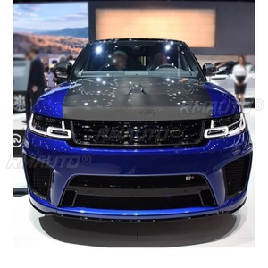 ชุดแต่งฝากระโปรงหน้า สำหรับ Range Rover Sport ปี 2014-2020 ฝาครอบเครื่องยนต์ คาร์บอนไฟเบอร์ อุปกรณ์ตกแต่งรถยนต์ - Product Image 3