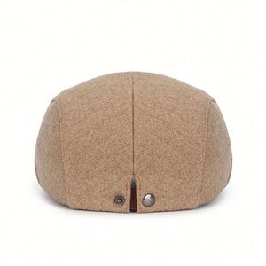 หมวกเบเร่ต์สไตล์อังกฤษเรียบง่ายแฟชั่นฤดูใบไม้ร่วงฤดูหนาวคอลเลคชั่นใหม่ปี 2025 สำหรับผู้ชายและผู้หญิง - Product Image 2