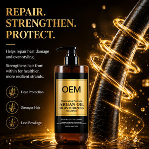 Factory Supply Argan Oil Moisturizing <b>Shampoo</b> Restorative Formula Deep Cleansing Repair For Damaged Hair OEM Wholesale - Product Image 3