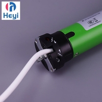 Moteur tubulaire électrique intelligent DOYA DM45R-20/15 en alliage d'aluminium pour maison connectée, commande vocale, 220/230V, câblage fixe pour rideau enrouleur