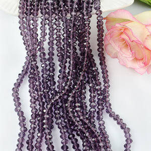 Commercio all'ingrosso di <span class=keywords><strong>Lampwork</strong></span> di Vetro Branelli di rondelle Produttori, Cristallo Perle di Vetro Per Monili Che Fanno - Product Image 3