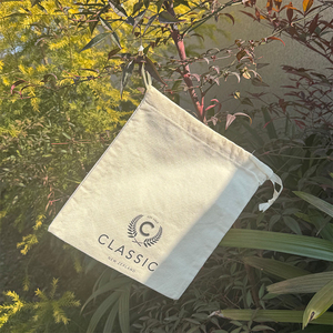 Bolsa con Cordón de Algodón Natural Reciclable de Estilo Sencillo - Product Image 2