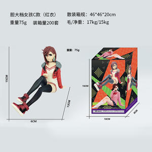 Festa figura Ekarun ad alta velocità nonna Peach Arale trascendente Anime modello decorazione Desktop - Product Image 2