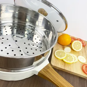 Poêle à frire ronde antiadhésive en aluminium moulé sous pression, ustensiles de cuisine Wok Pan Offre Spéciale