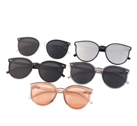 2023 nouvelles lunettes de soleil G M femmes lunettes sensibles haut de gamme hommes anti-uv conduite grand visage lunettes de soleil