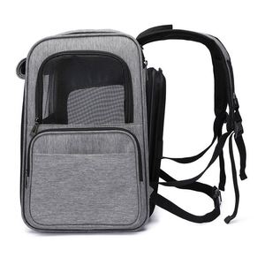 BSCI Factory Factory Custom Multifunction Portable Dog <b>Cat</b> Carrier Bag,Breathable <b>Cat</b> <b>Backpack</b> Carrier Back Pack - Product Image 3