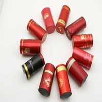 Capsules thermo-rétractables pour bouteilles de vin fabriquées sur mesure Capsules à fermeture Ropp en PVC aluminium