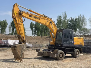 Excavadora hidráulica de rueda Hyundai USADA barata 210W-7 en Corea a la venta excavadora de alta calidad hecha en Corea - Product Image 5