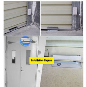 433mhz kablosuz Metal rulo kepenk kapı sensör yüzeye monte edilmiş Alarm sistemi - Product Image 5