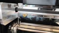 Worldcolor nuevo avanzado 1,8 m i3200 * 4 Industrial Inkjet Flex banner eco solvente vinilo impresora de etiquetas plotter de gran formato