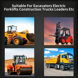 رافعة شوكية ForkliftWarning light13 w LED ، أضواء أمان للمشاة تحذير DC أزرق أحمر عرض مستودع المنطقة المستقيمة