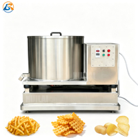 Machine de déshydratation et d'épurage des frites à petite échelle, machine centrifuge de déshuileage et d'égouttage des frites