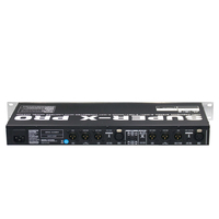 CX3400 Crossover Professionnel pour Caisson de Basses Haute Précision Diviseur de Fréquences 2/3/4 Voies Limiteur Accessoire Pro pour Enregistrement en Studio