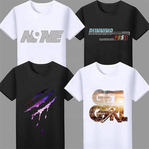 Áo thun nam tay ngắn cổ tròn size lớn, hàng tồn kho, bán trực tiếp từ nhà máy NEW XW 2023, màu trắng - Product Image 4