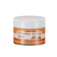 Sérum de curcuma anti-âge éclaircissant de marque privée masque à l'argile ensemble de soins de la peau utilisation du visage infusée de vitamine C