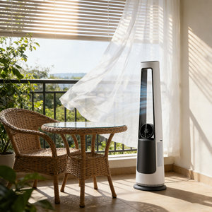 Ventilatore Purificatore d'Aria Oscillante Senza Pale a 70 Gradi con Filtro H13 e Timer 12 Ore per Casa e Ufficio, Produttore Certificato BSCI - Product Image 6