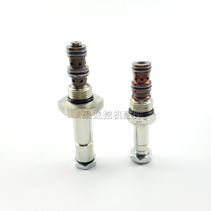 Bobine et tige de soupape solénoïde XGMA Shandong 80 Zhenyu JCM907 pour excavatrice, vitesse rapide/lente - Product Image 2