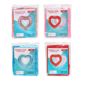 Herzform Anpassen Schwimmbad Float Aufblasbarer Ring Donut River Tube Blow up Swim Tire Tube für Pool Toys Aufblasbar - Product Image 3