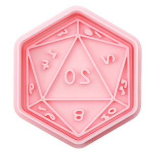 Moule à biscuits en plastique DIY pour biscuits imprimés, série Aventure, motif dessin animé 3D <span class=keywords><strong>Dragon</strong></span>, Épée, Démon, Mage - Product Image 5