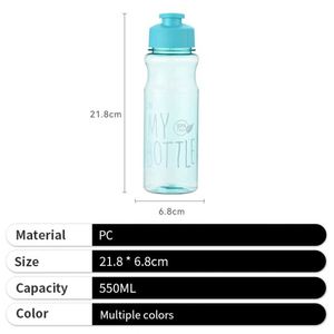 Botella de Agua Deportiva Portátil al por Mayor para Viajes y Actividades al Aire Libre de Alta Calidad - Product Image 5