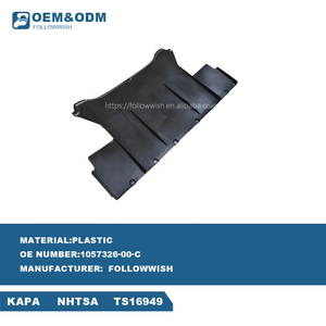 Di seguito il modello di Auto di qualità del modello di ricambio della carrozzeria posteriore del pannello di protezione della piastra del motore parti della protezione inferiore del motore per modello Tesla <span class=keywords><strong>S</strong></span> - Product Image 2