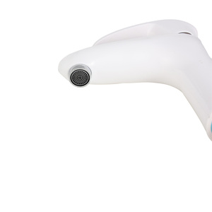 Giá tốt màu trắng mức độ duy nhất Nhựa <span class=keywords><strong>ABS</strong></span> Chất liệu vòi Nước Nhà Bếp bồn rửa vòi nước cho lạnh hoặc nước nóng - Product Image 4